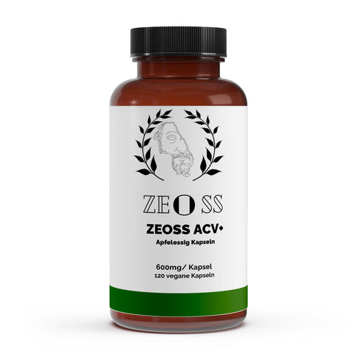 ZEOSS ACV+  Apfelessig Extrakt Kapseln (600mg je Kapsel) - 120 vegane Kapseln
