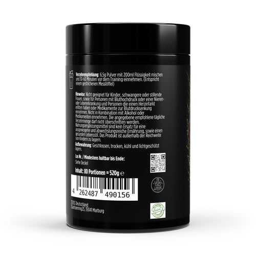 ZEOSS BEAST MODE – ZOURX Pre-Workout Booster - 520g