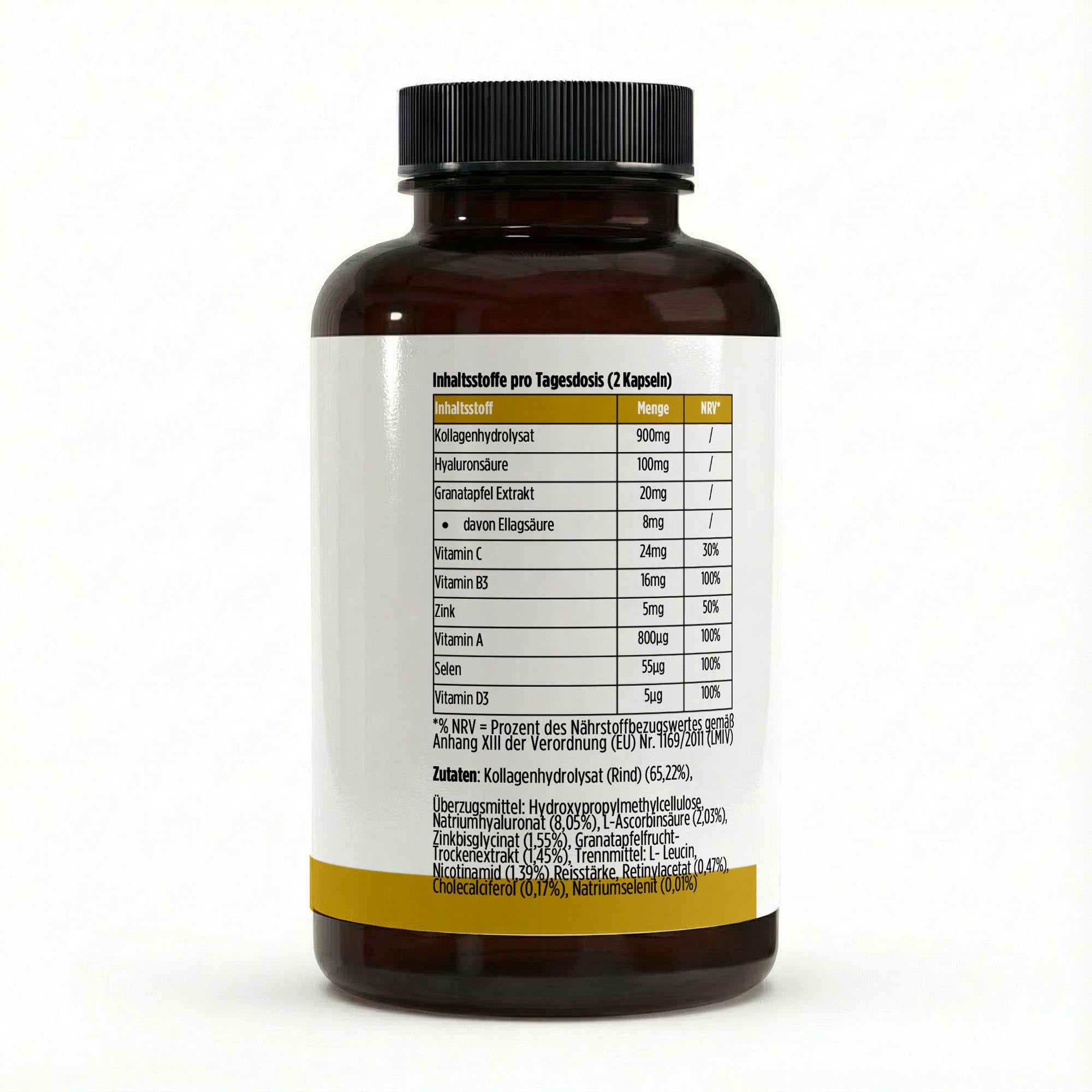 ZEOSS COL+ Premium Kollagenhydrolysat PLUS (3000-5000 DA ) - 180 Kapseln