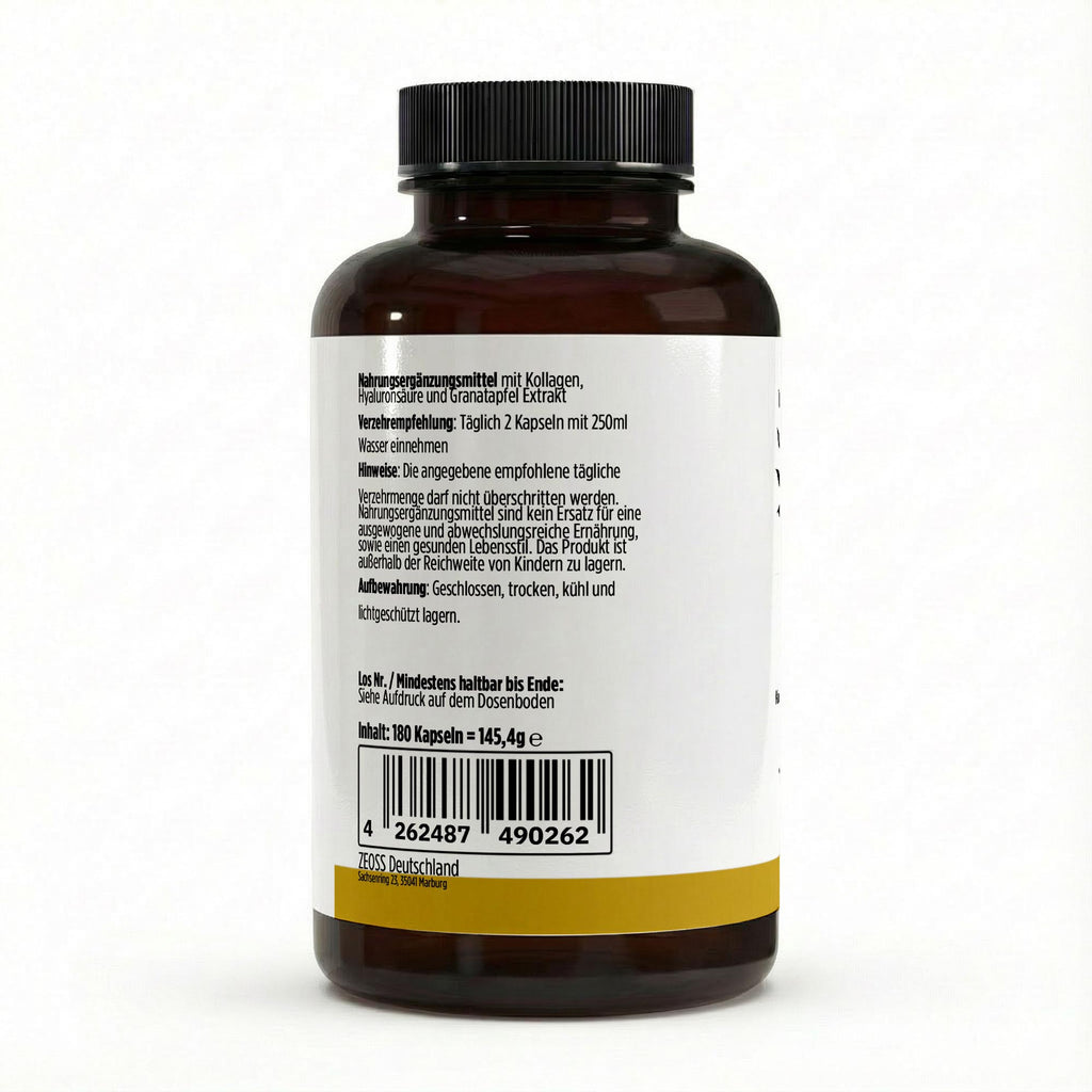 Kollagenhydrolysat PLUS (3000-5000 DA ) - 180 Kapseln