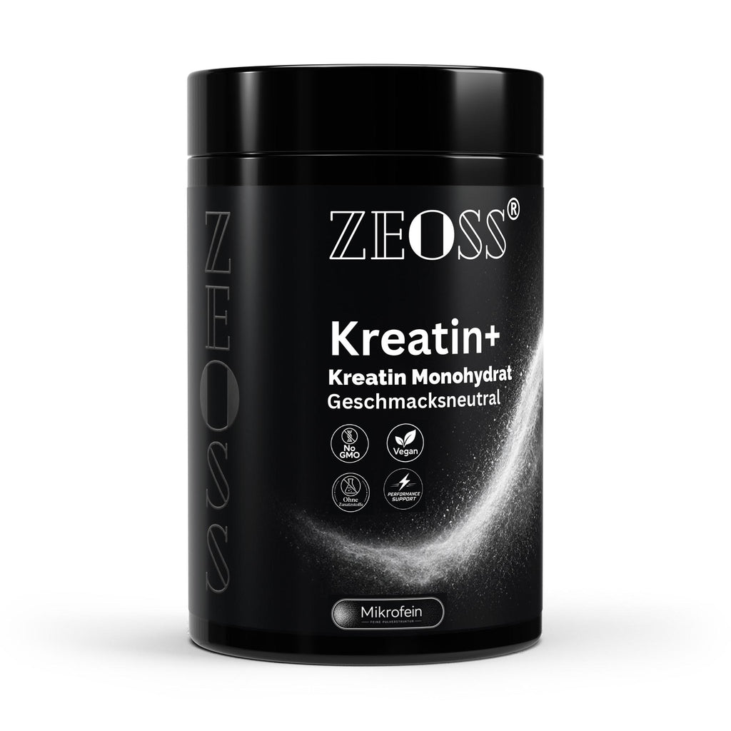 ZEOSS Kreatin Monohydrat Microfine - Geschmacksneutral - 500g