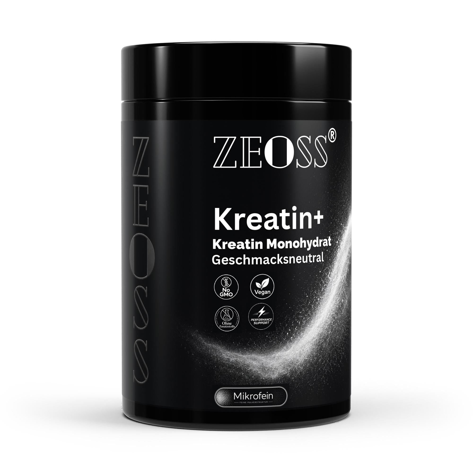 ZEOSS Kreatin Monohydrat Microfine - Geschmacksneutral - 500g