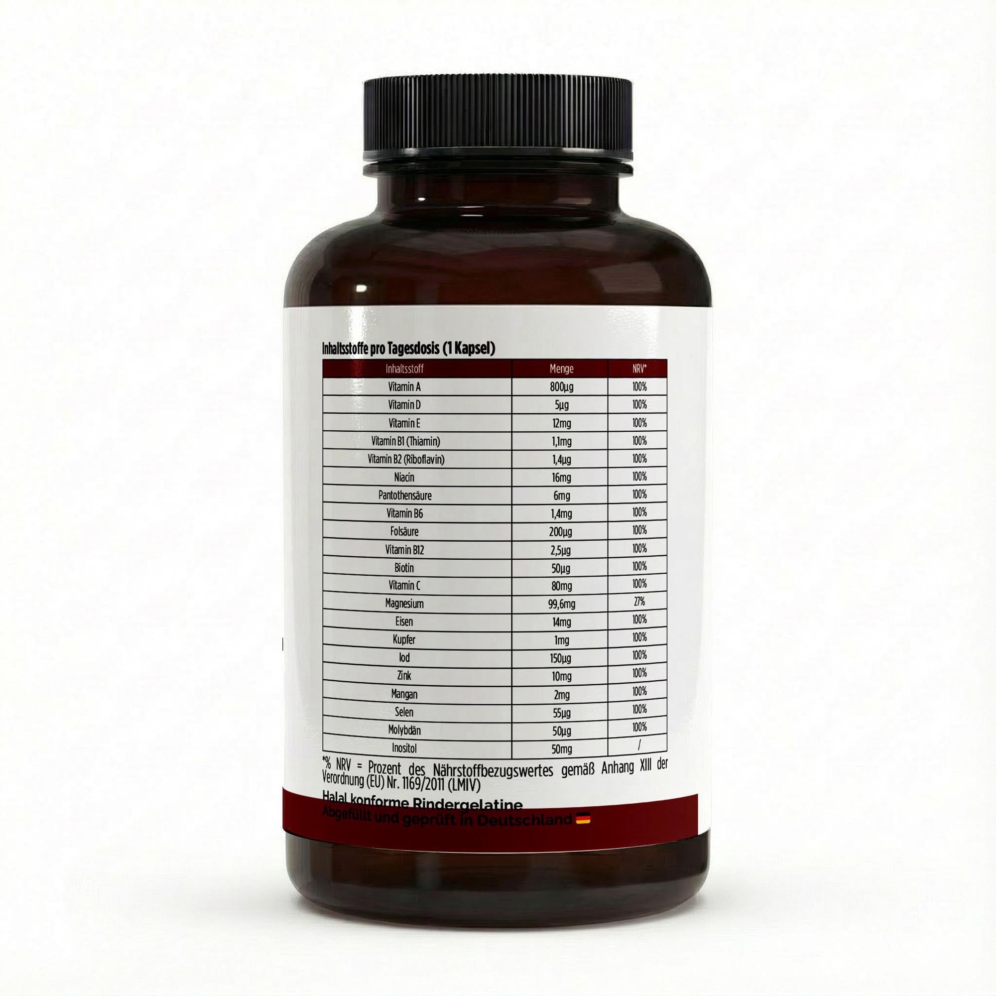 ZEOSS MULTI+  Multivitamin und Mineral Komplex - 120 Softgels