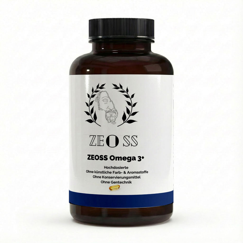 ZEOSS Omega3+  35/25 EPA 700 MG , 500MG DHA, 10MG Vit E , - 120 Softgels