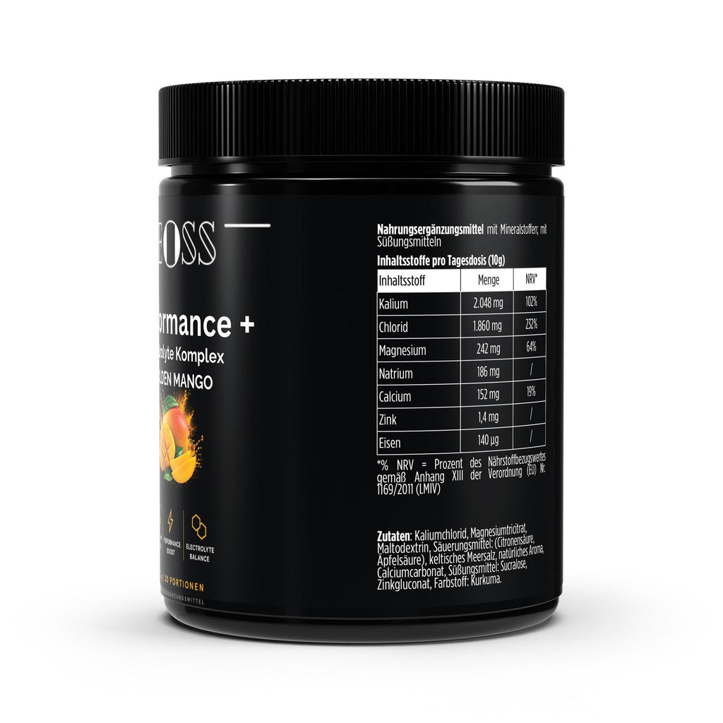 ZEOSS Performance+ Elektrolyte Pulver GOLDEN MANGO - 300g