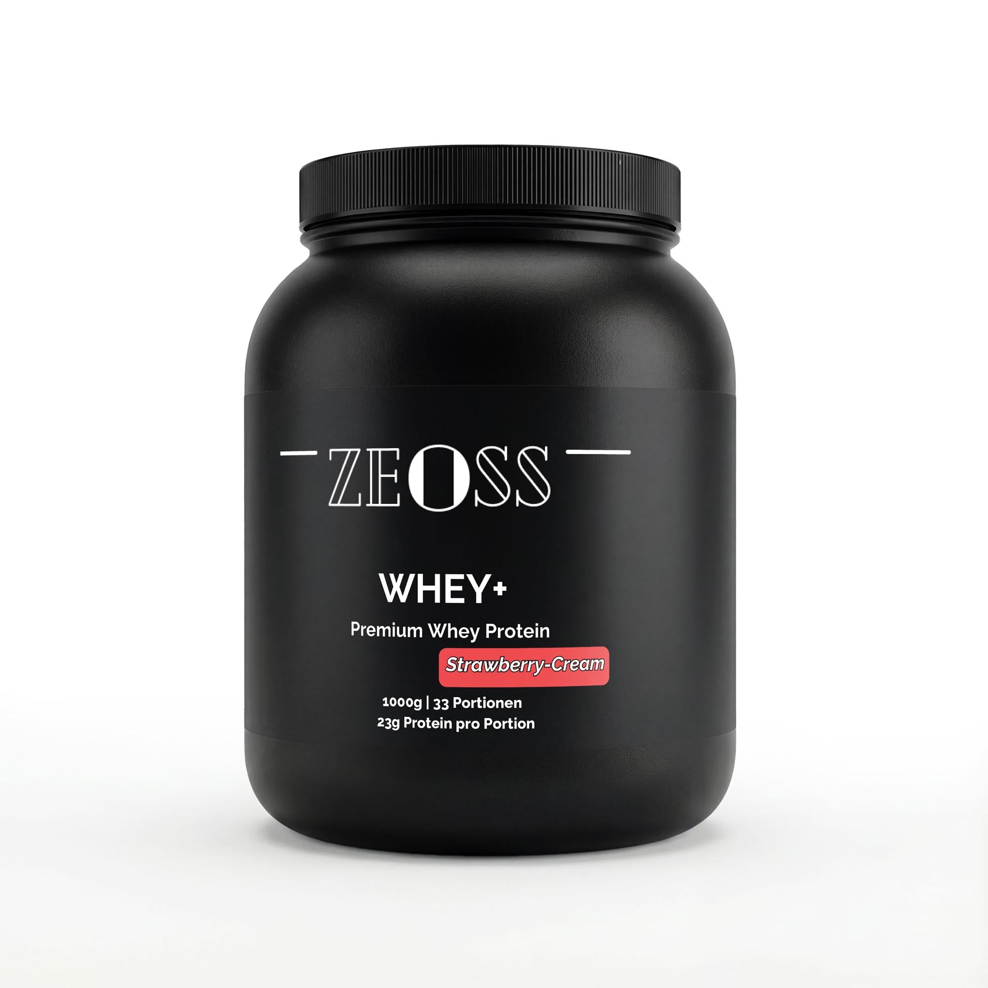 ZEOSS Premium Whey+ Protein Erdbeere - 1.000g