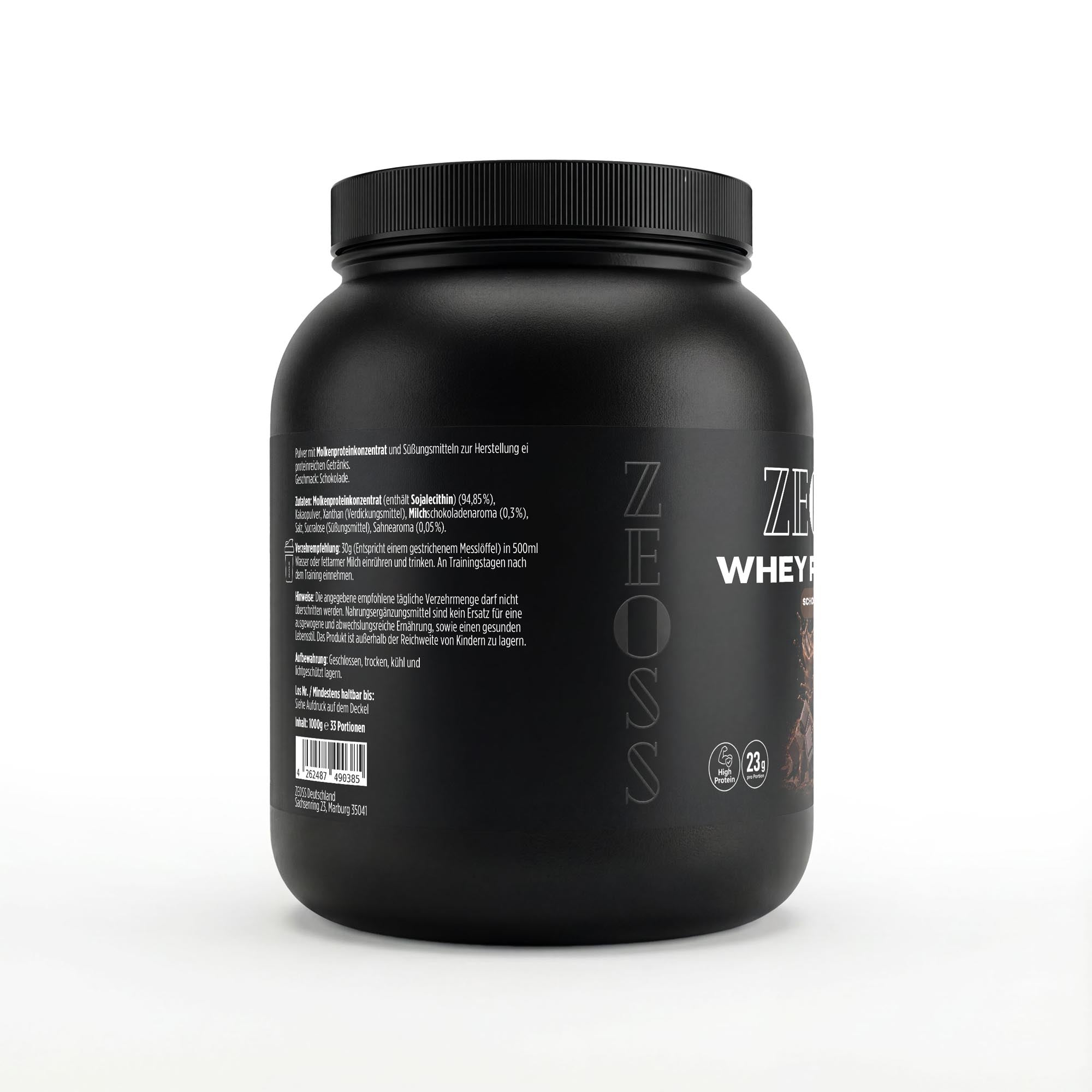 ZEOSS Premium Whey+ Protein schoko-sahne - 1.000g