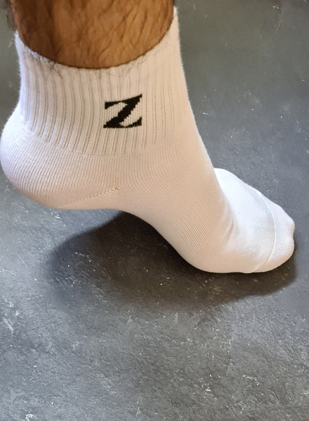 2er ZEOSS Herren Socken – 100 % Baumwolle Deutschland weiß & schwarz