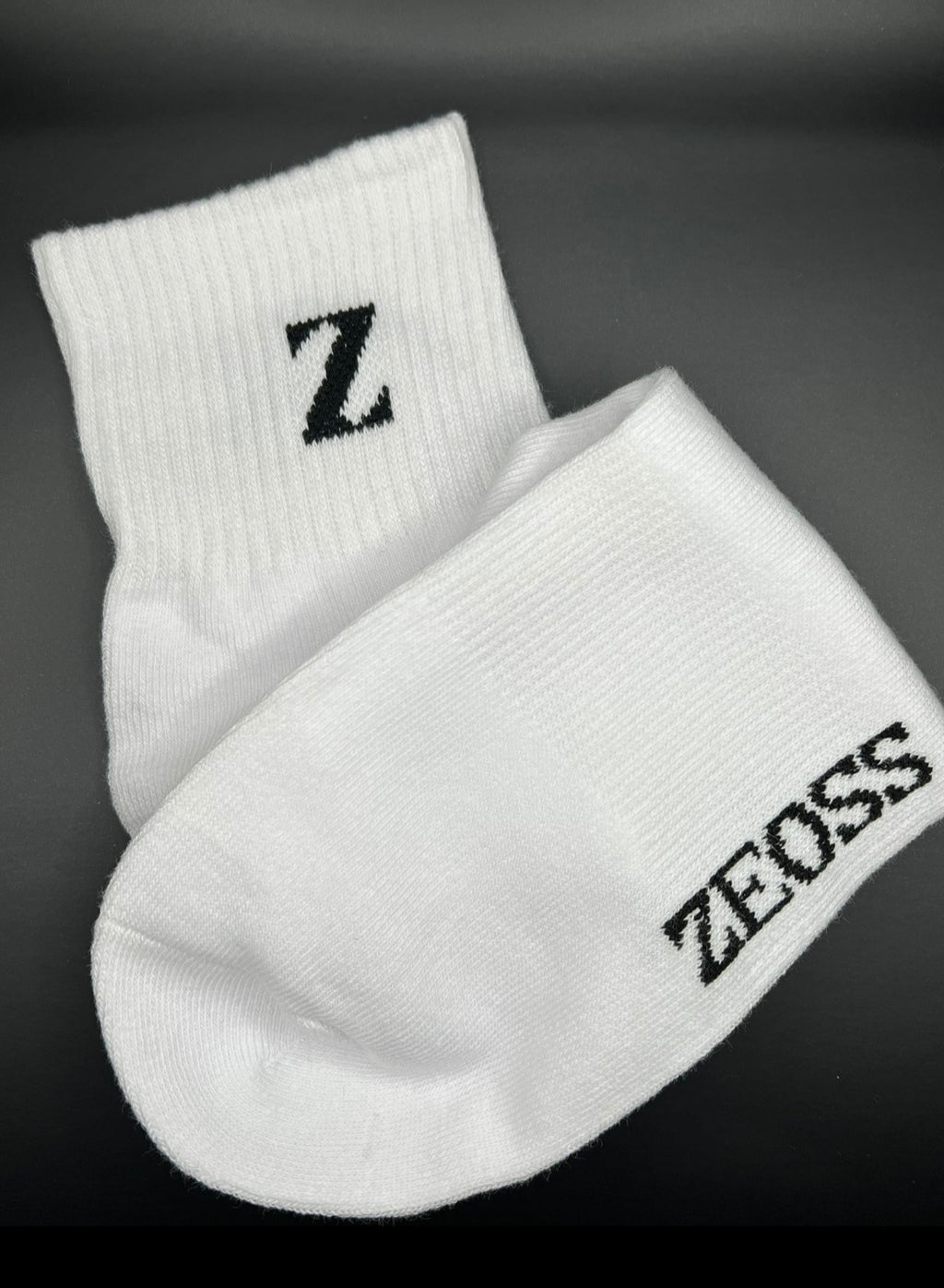 2er ZEOSS Herren Socken – 100 % Baumwolle Deutschland weiß & schwarz