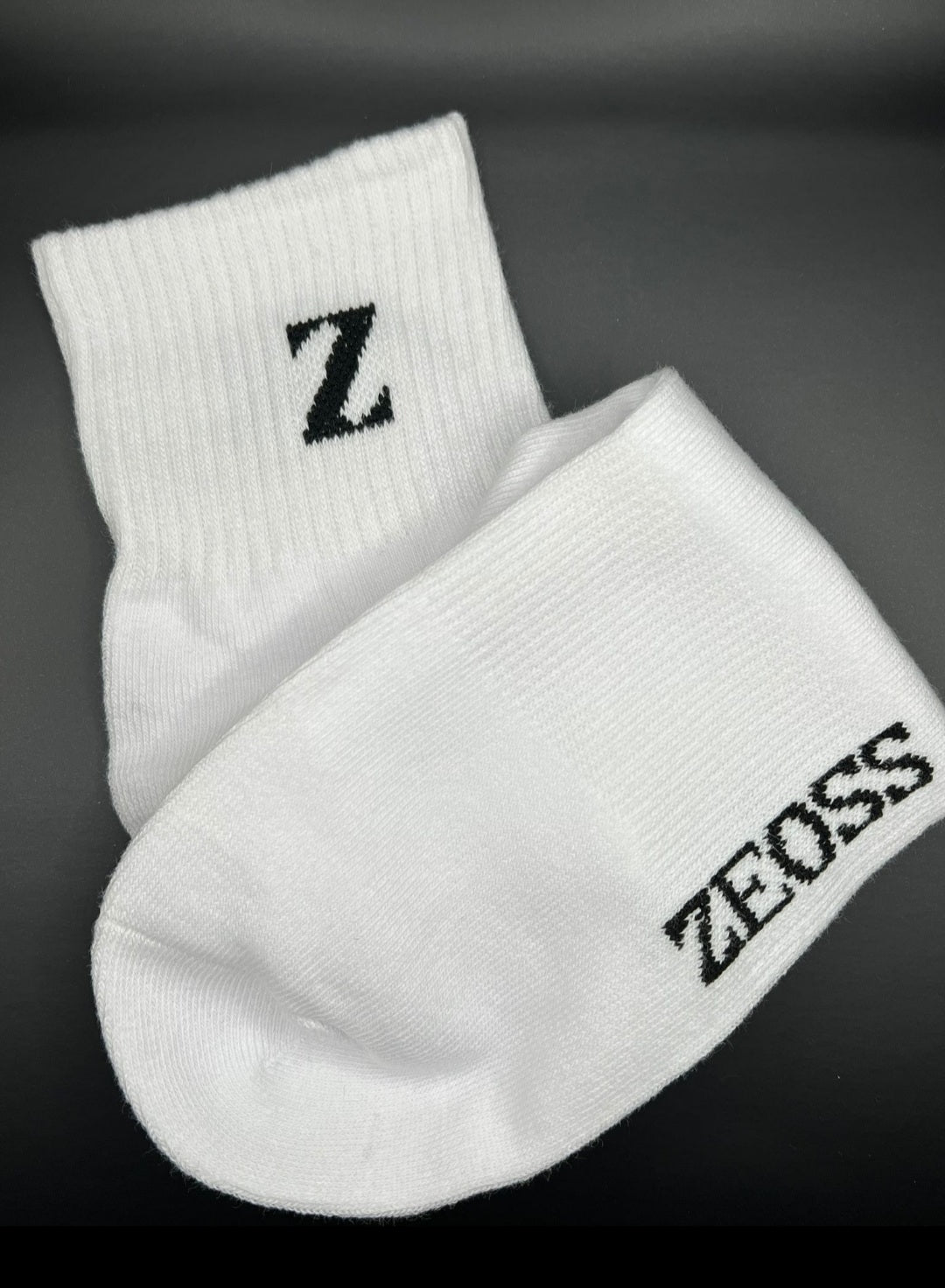 2er ZEOSS Herren Socken – 100 % Baumwolle Deutschland weiß & schwarz